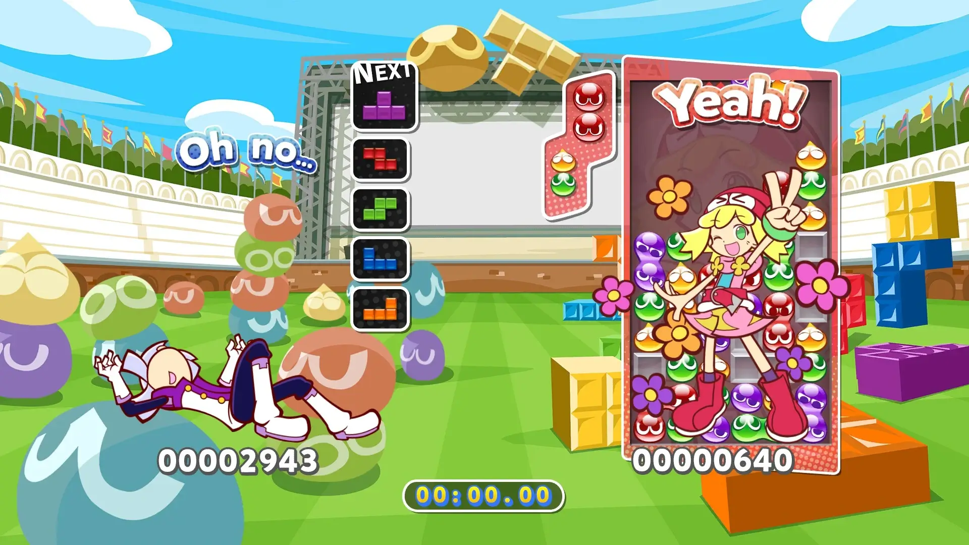 Puyo Puyo Tetris Gameplay Screenshots 4