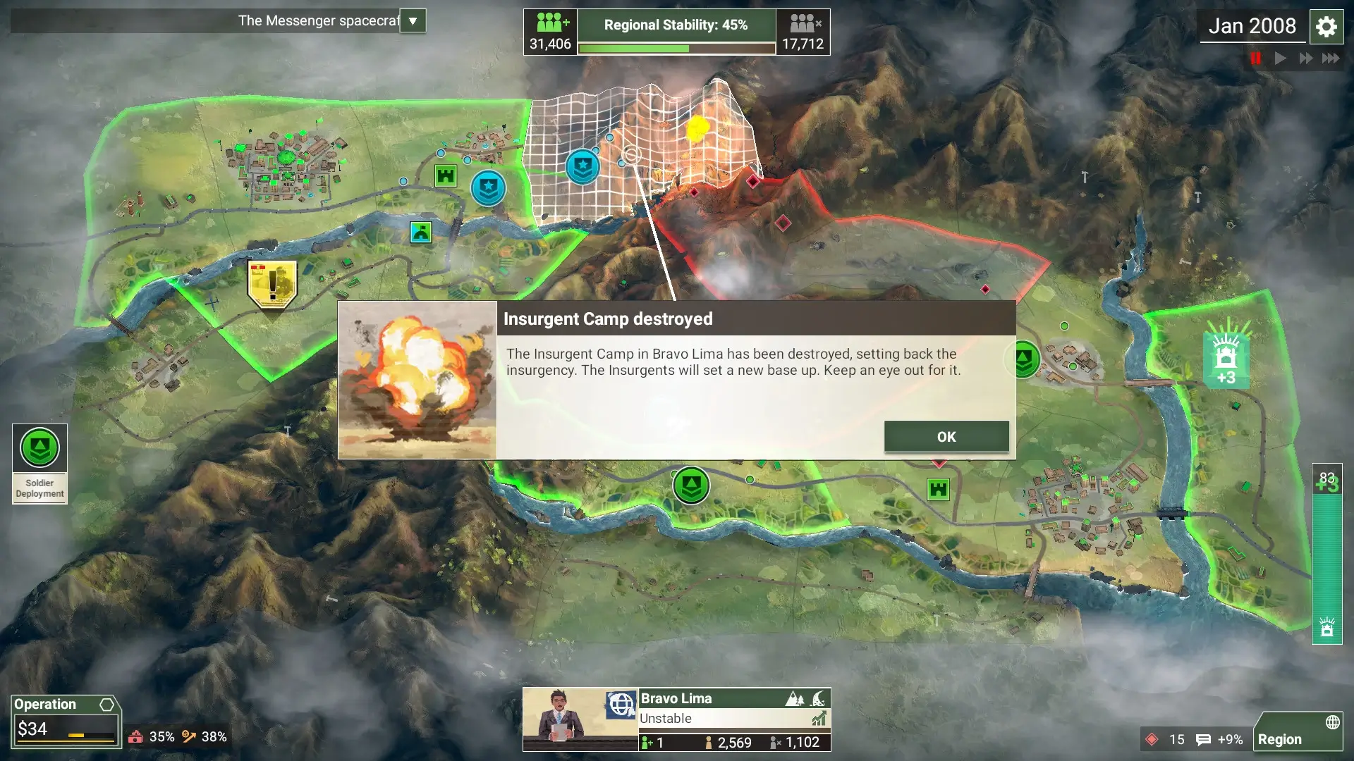 Rebel Inc: Escalation Gameplay Screenshots 2