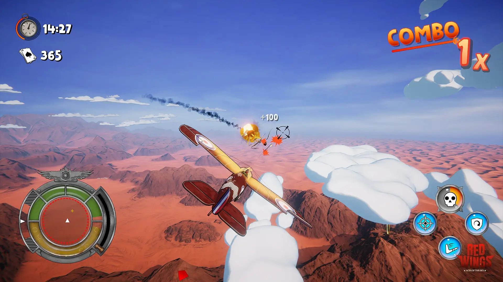 Red Wings: Aces of the Sky Gameplay Screenshots 2