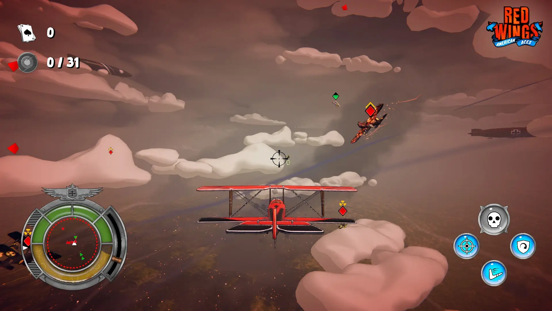 Red Wings: American Aces Gameplay Screenshots 2
