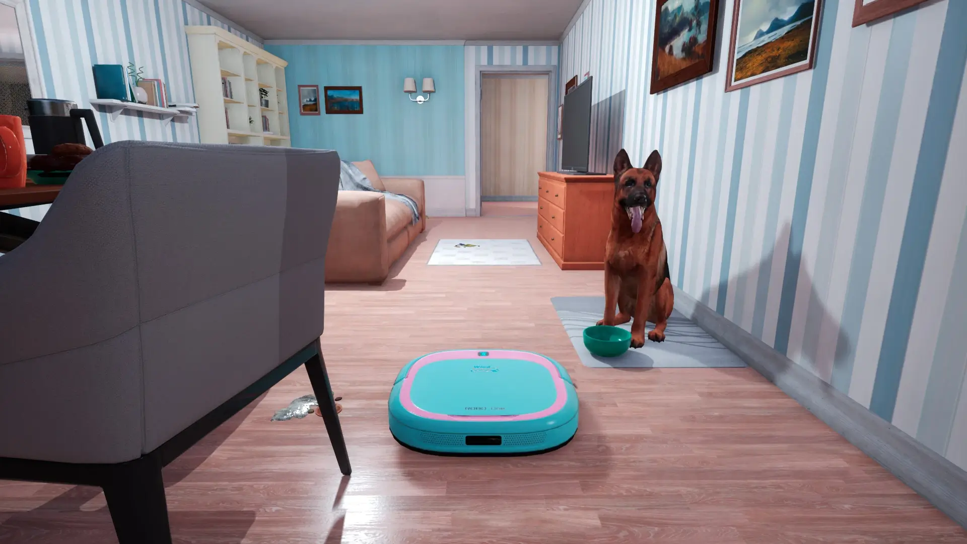 Robo Vacuum Simulator Gameplay Screenshots 3