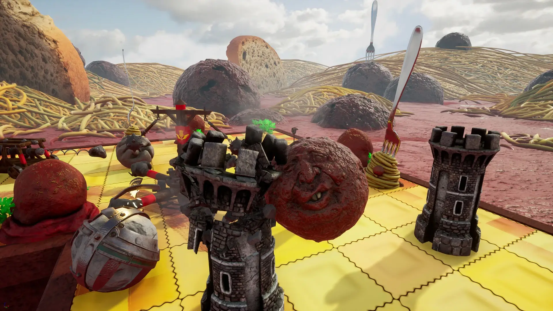 Rock of Ages 3: Make & Break Gameplay Screenshots 1