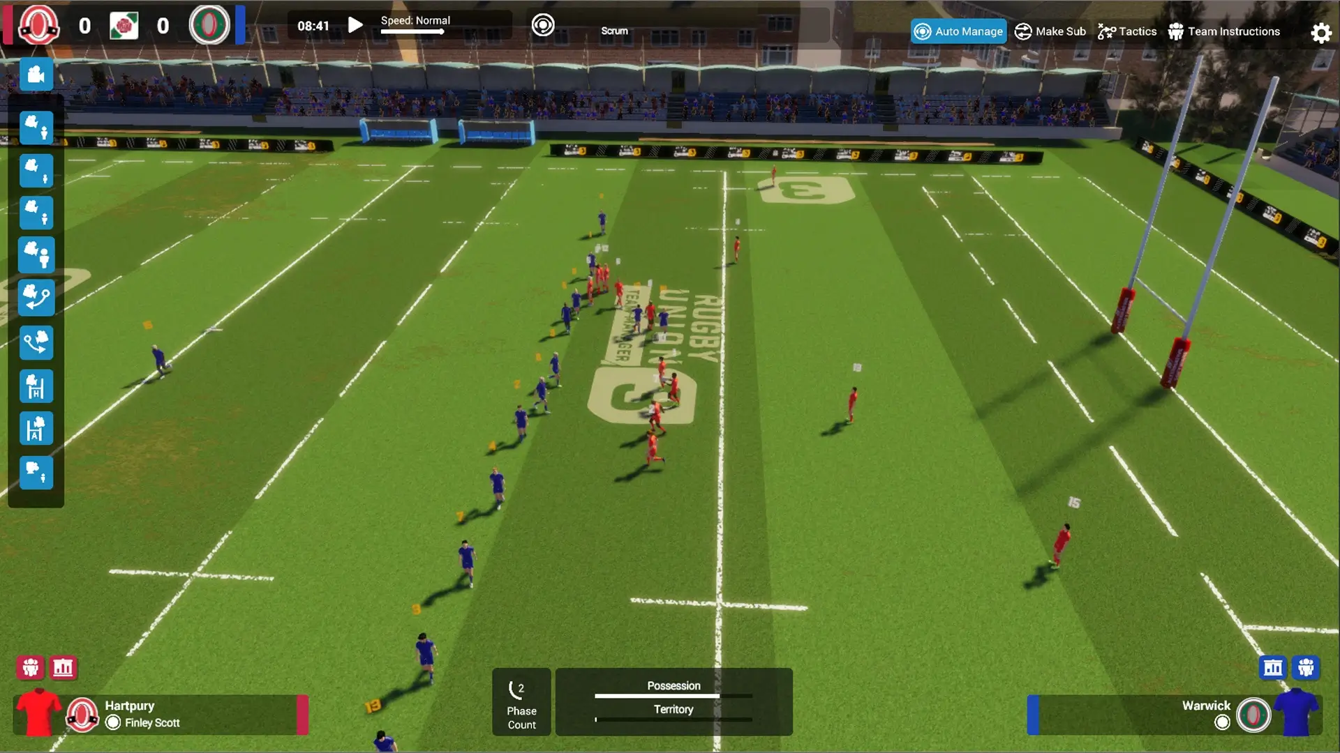 Rugby Union Team Manager 3 Gameplay Screenshots 2