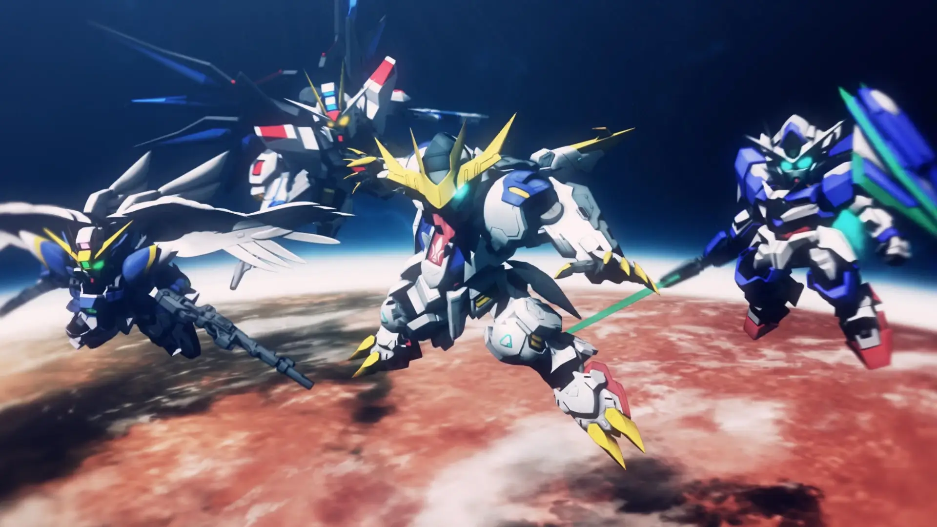 SD Gundam: G Generation – Cross Rays Gameplay Screenshots 1