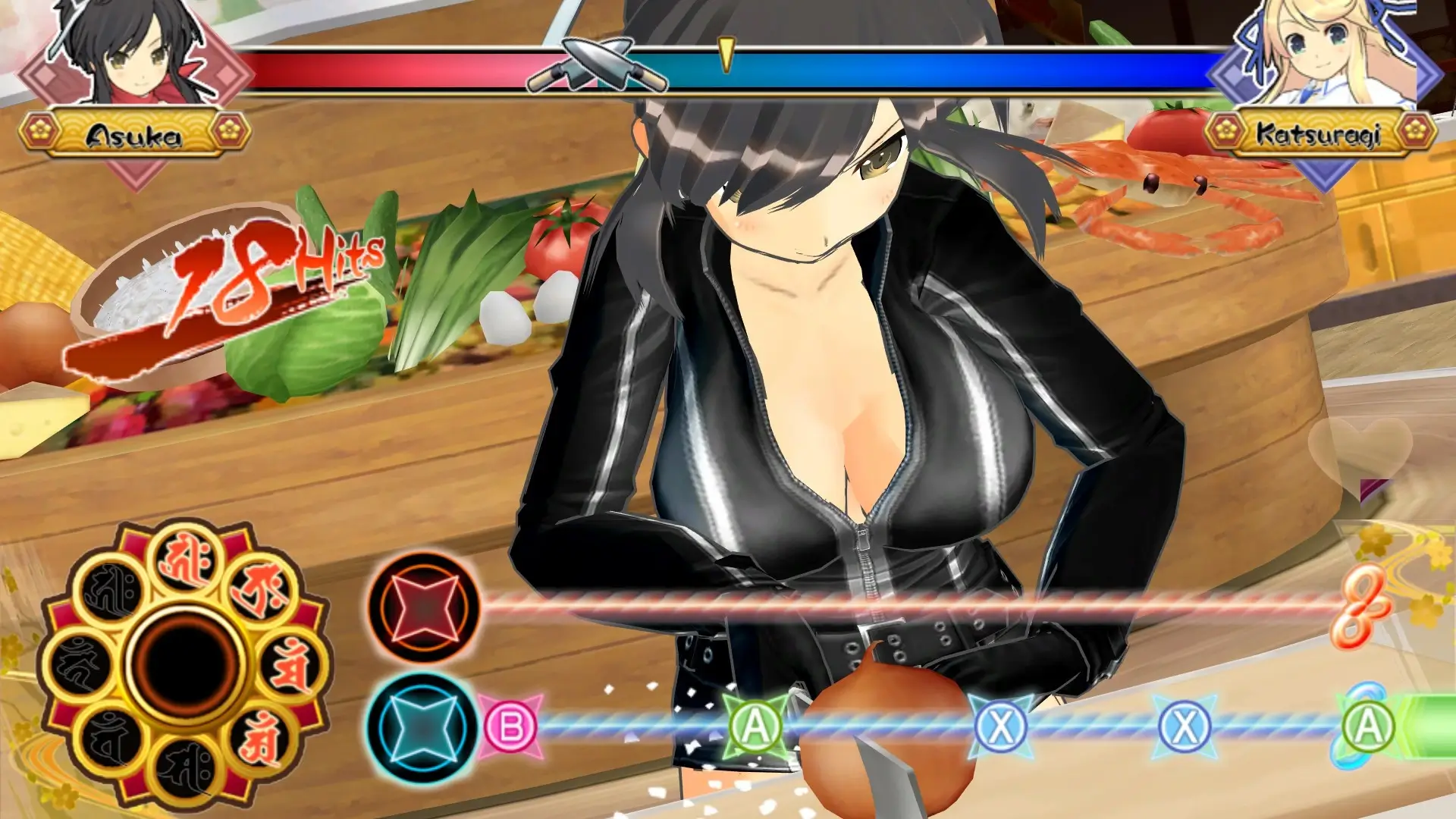 SENRAN KAGURA Bon Appetit! – Full Course Gameplay Screenshots 3