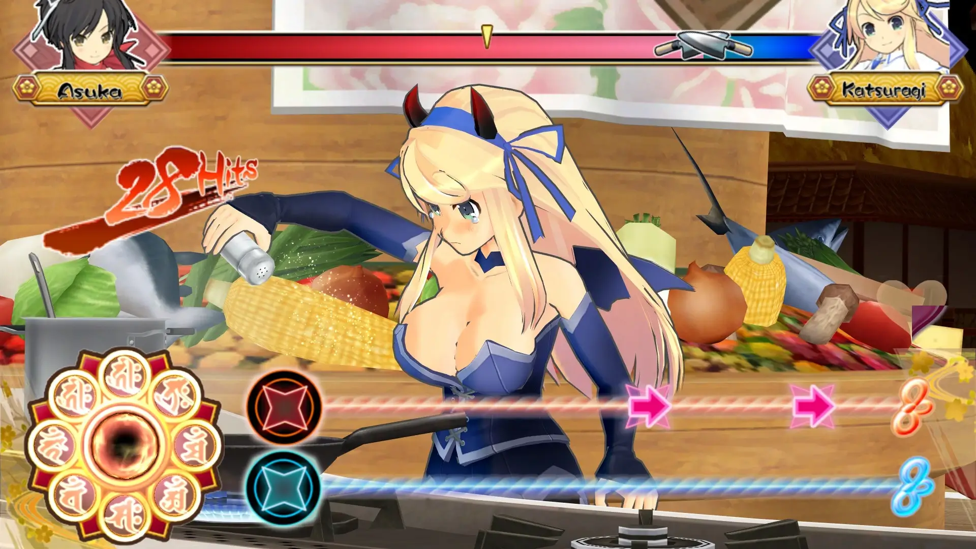 SENRAN KAGURA Bon Appetit! – Full Course Gameplay Screenshots 4