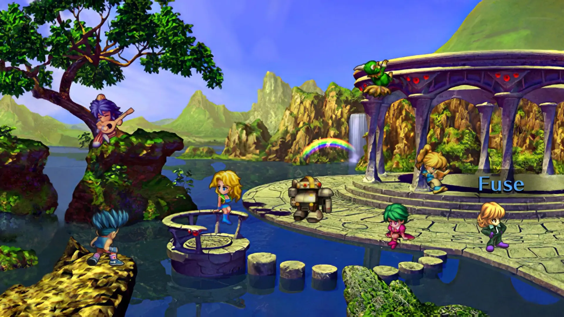 SaGa Frontier Remastered Gameplay Screenshots 1
