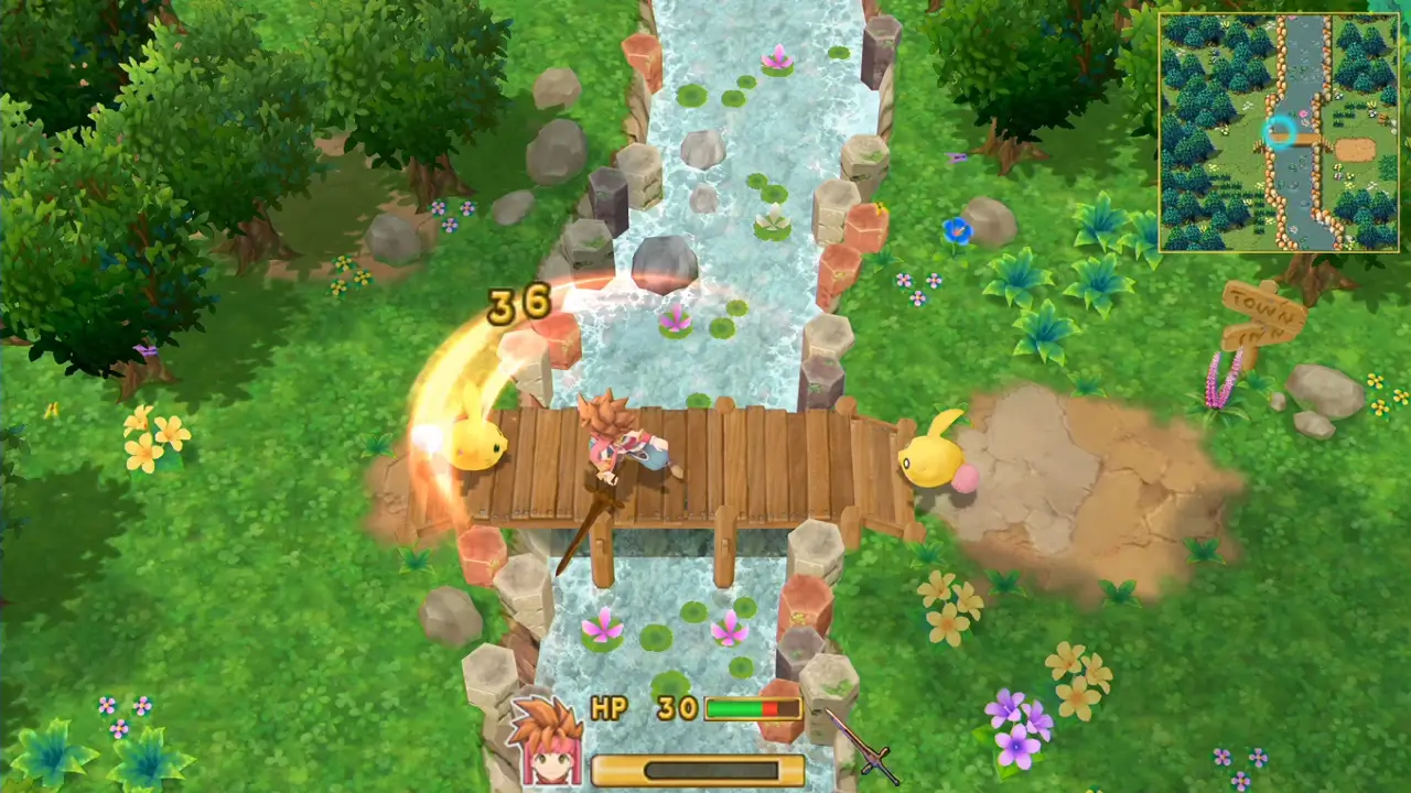 Secret of Mana: Day-1 Edition Gameplay Screenshots 1