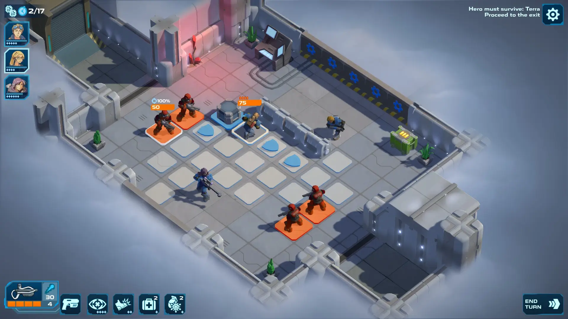 Spaceland: Sci-Fi Indie Tactics Gameplay Screenshots 4