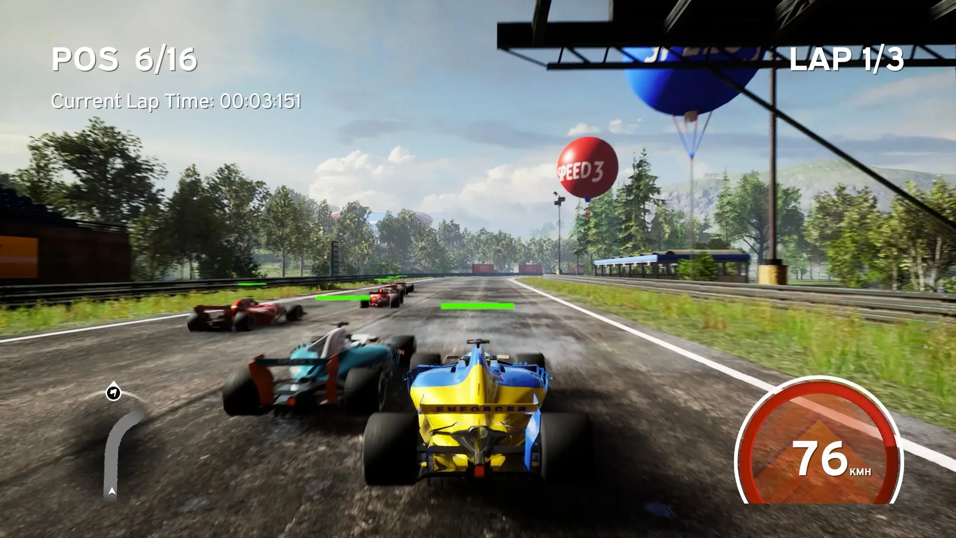 Speed 3: Grand Prix Gameplay Screenshots 1