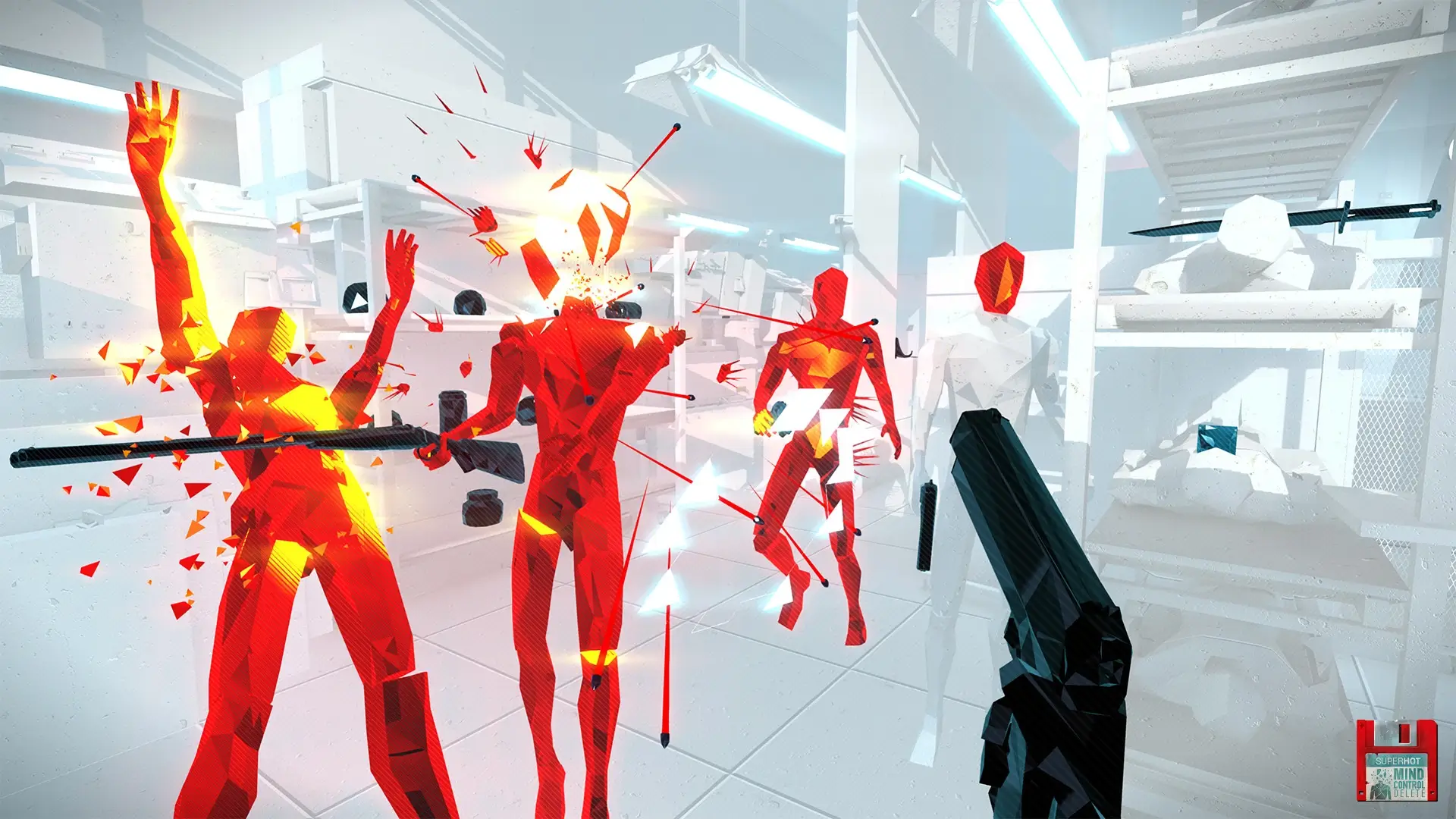 Superhot: Mind Control Delete Gameplay Screenshots 1