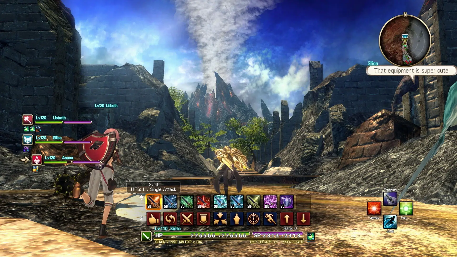 Sword Art Online: Hollow Realization – Deluxe Edition Gameplay Screenshots 1
