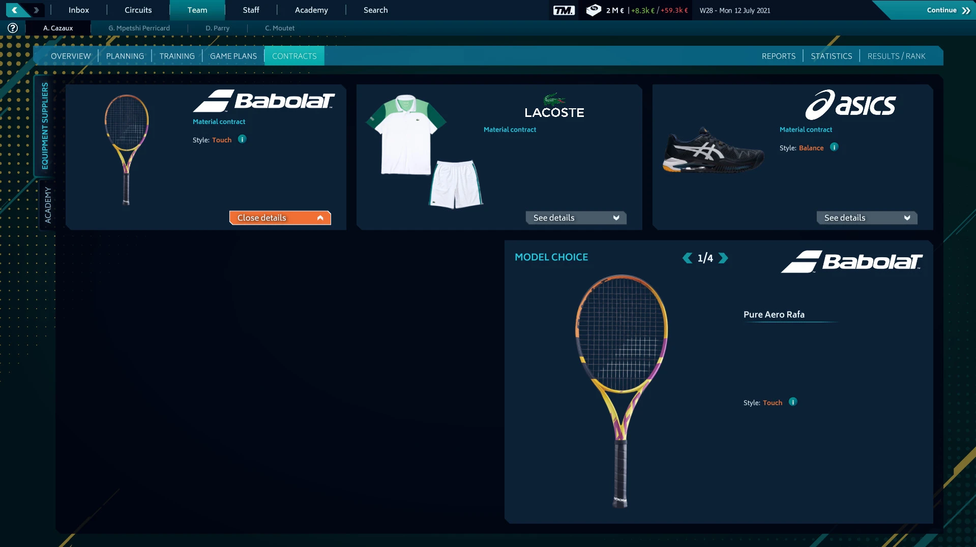 Tennis Manager 2021 Gameplay Screenshots 4
