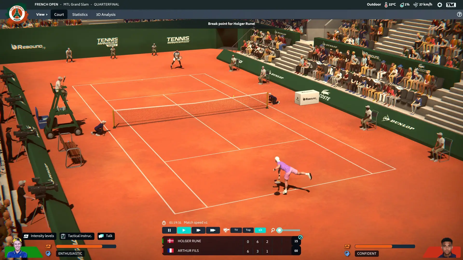 Tennis Manager 2022 Gameplay Screenshots 2