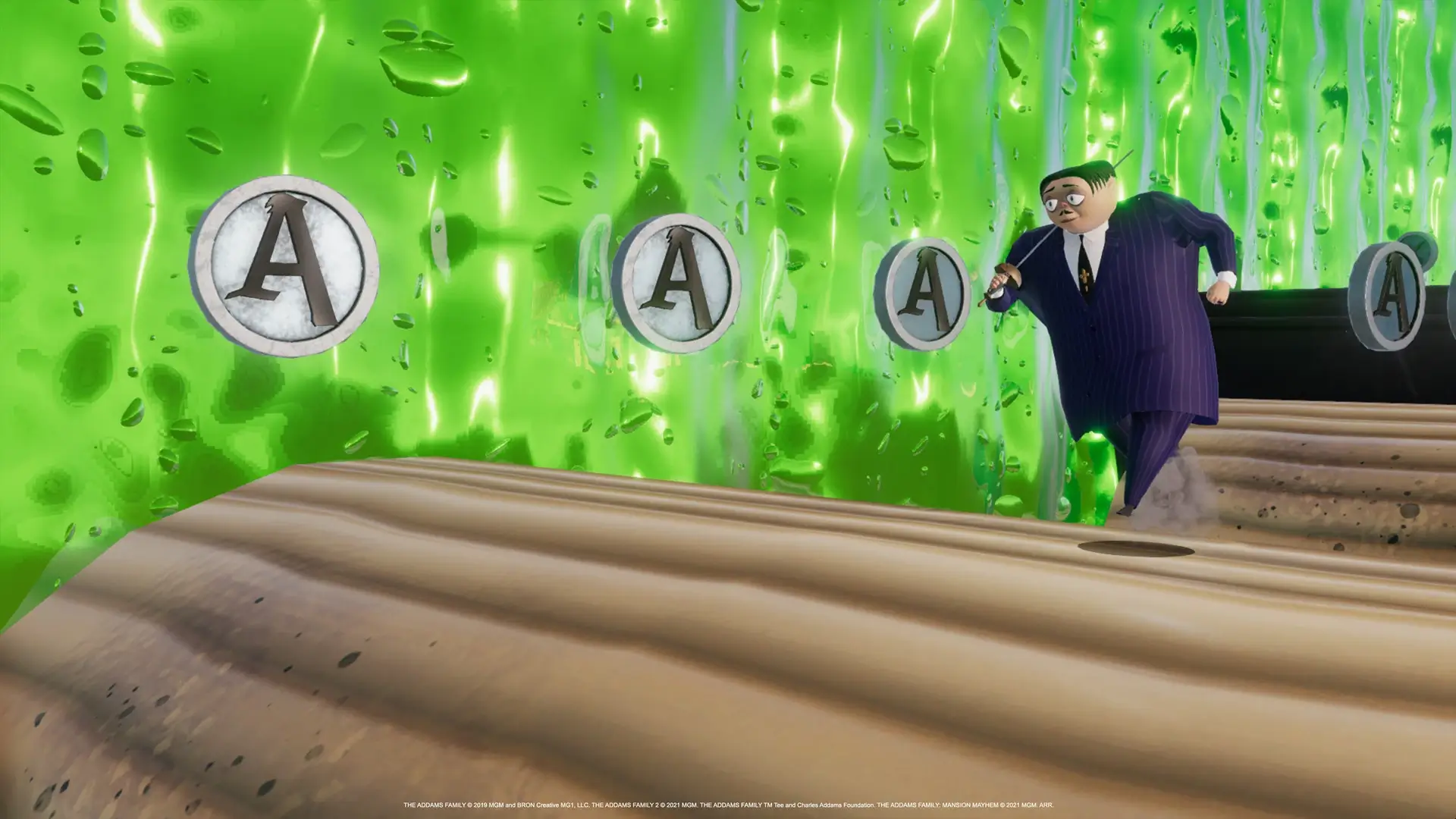 The Addams Family: Mansion Mayhem Gameplay Screenshots 1