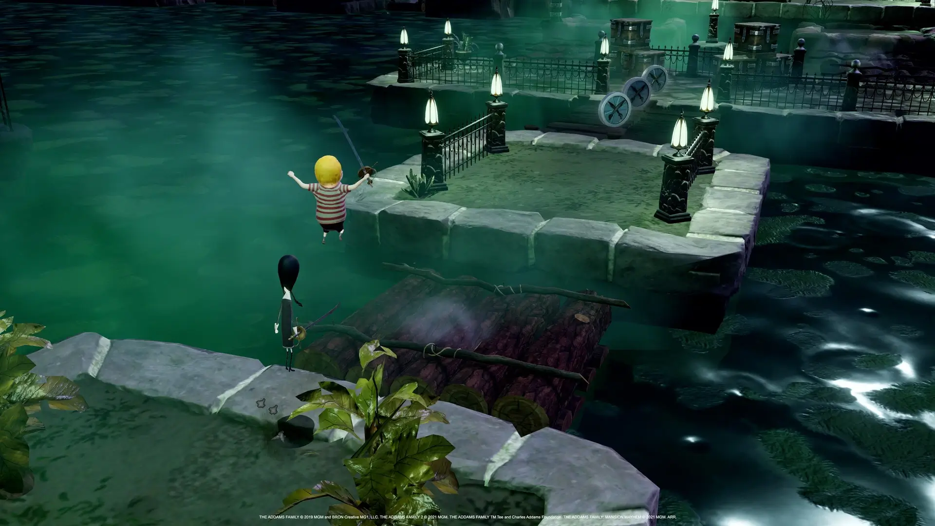 The Addams Family: Mansion Mayhem Gameplay Screenshots 3