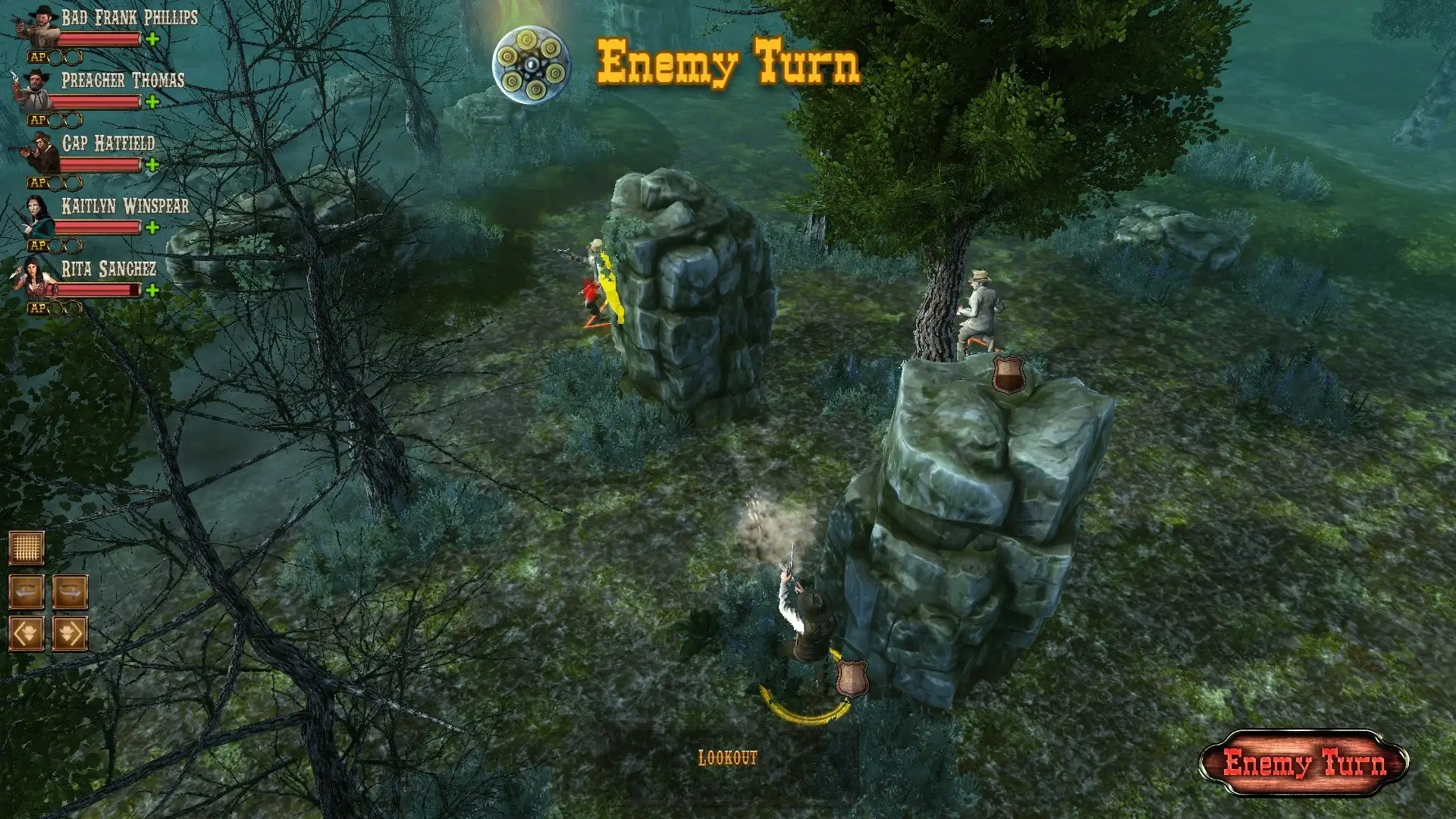 The Feud: Wild West Tactics Gameplay Screenshots 2