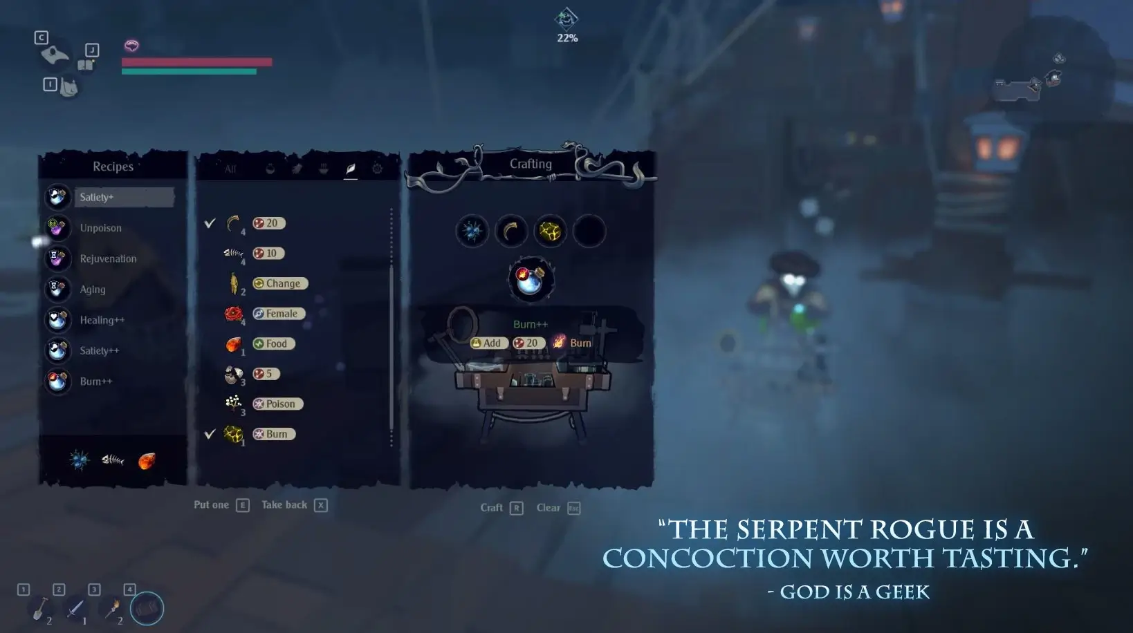 The Serpent Rogue Gameplay Screenshots 1