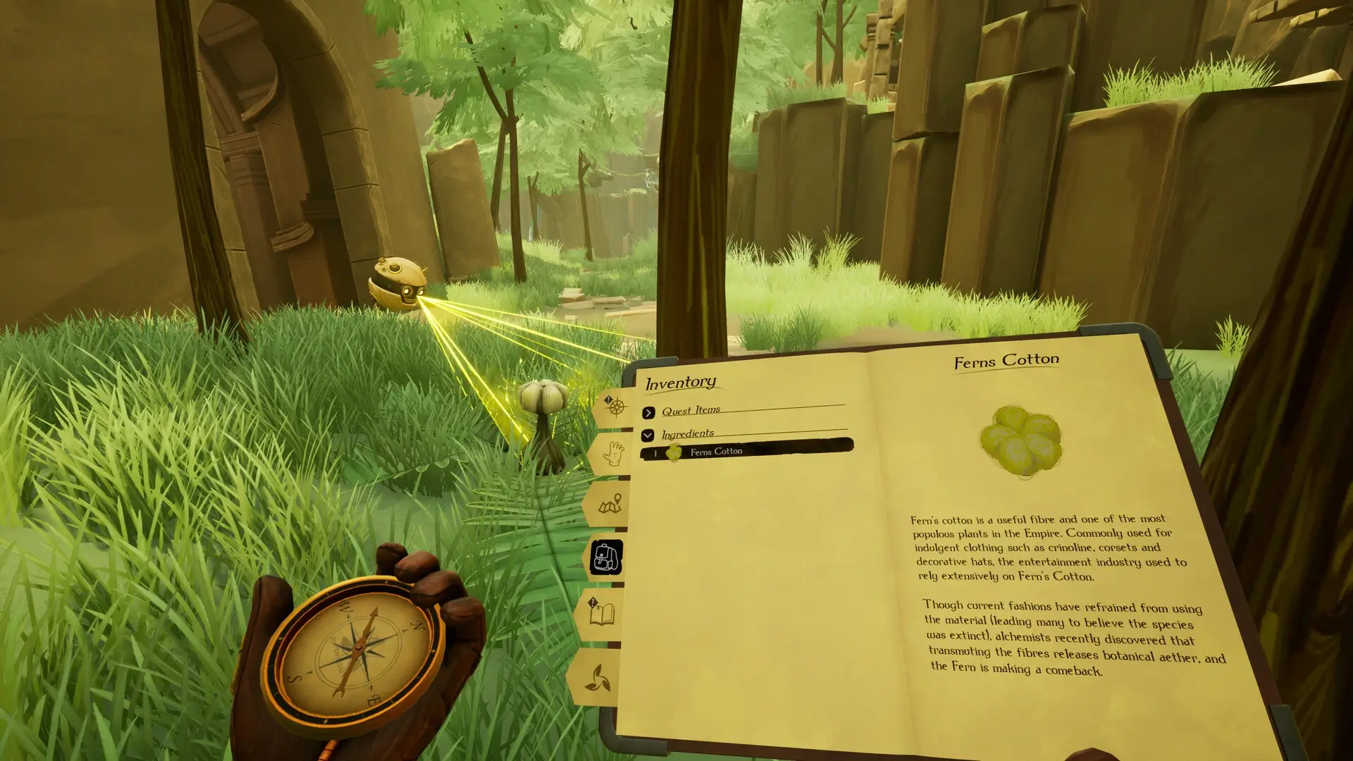 The Wilds of Dacrima: Field Notes from a Poorly Supervised Alchemist and his Unruly Clockwork Companion Gameplay Screenshots 3