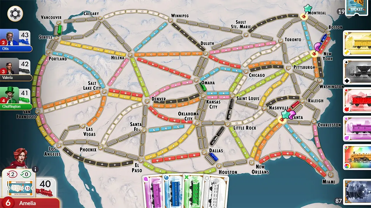 Ticket to Ride: Complete Your Journey Bundle Gameplay Screenshots 2