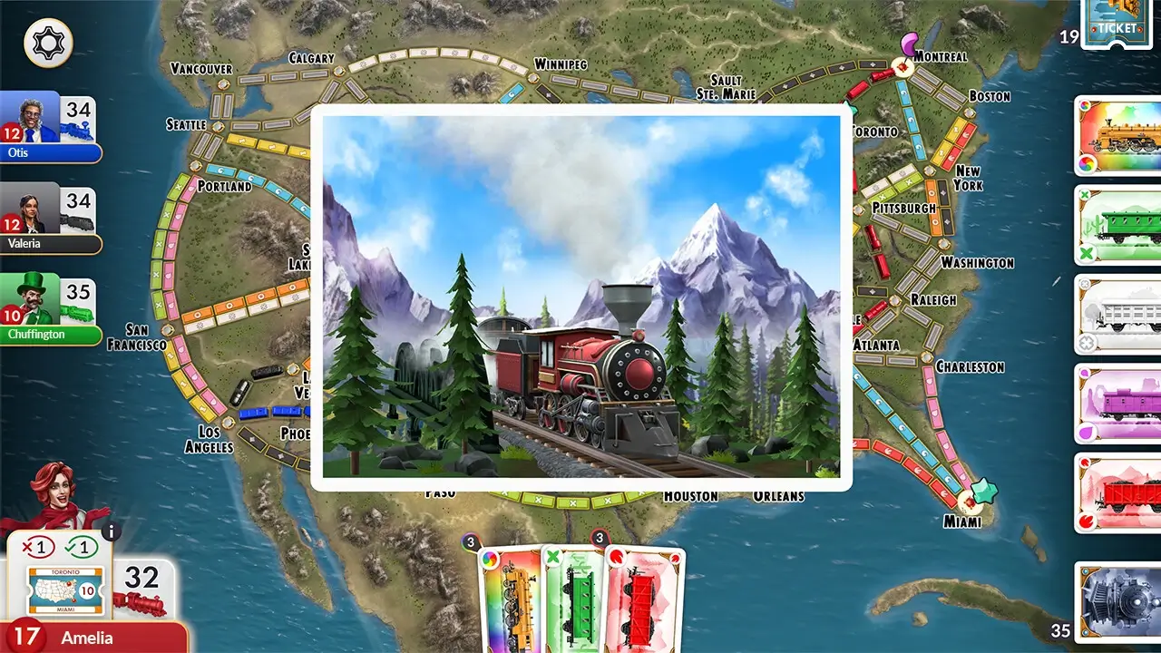 Ticket to Ride: Complete Your Journey Bundle Gameplay Screenshots 4