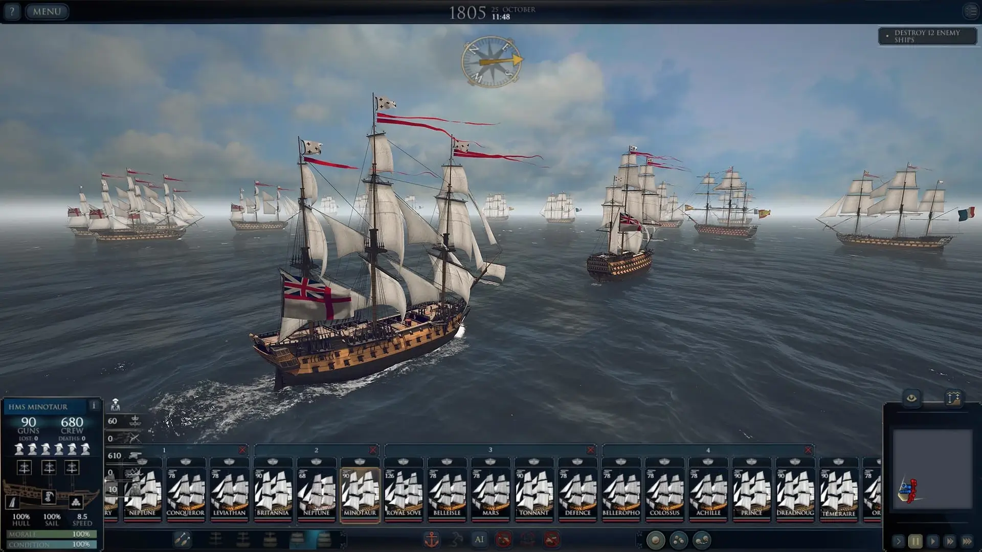 Ultimate Admiral: Age of Sail Gameplay Screenshots 1