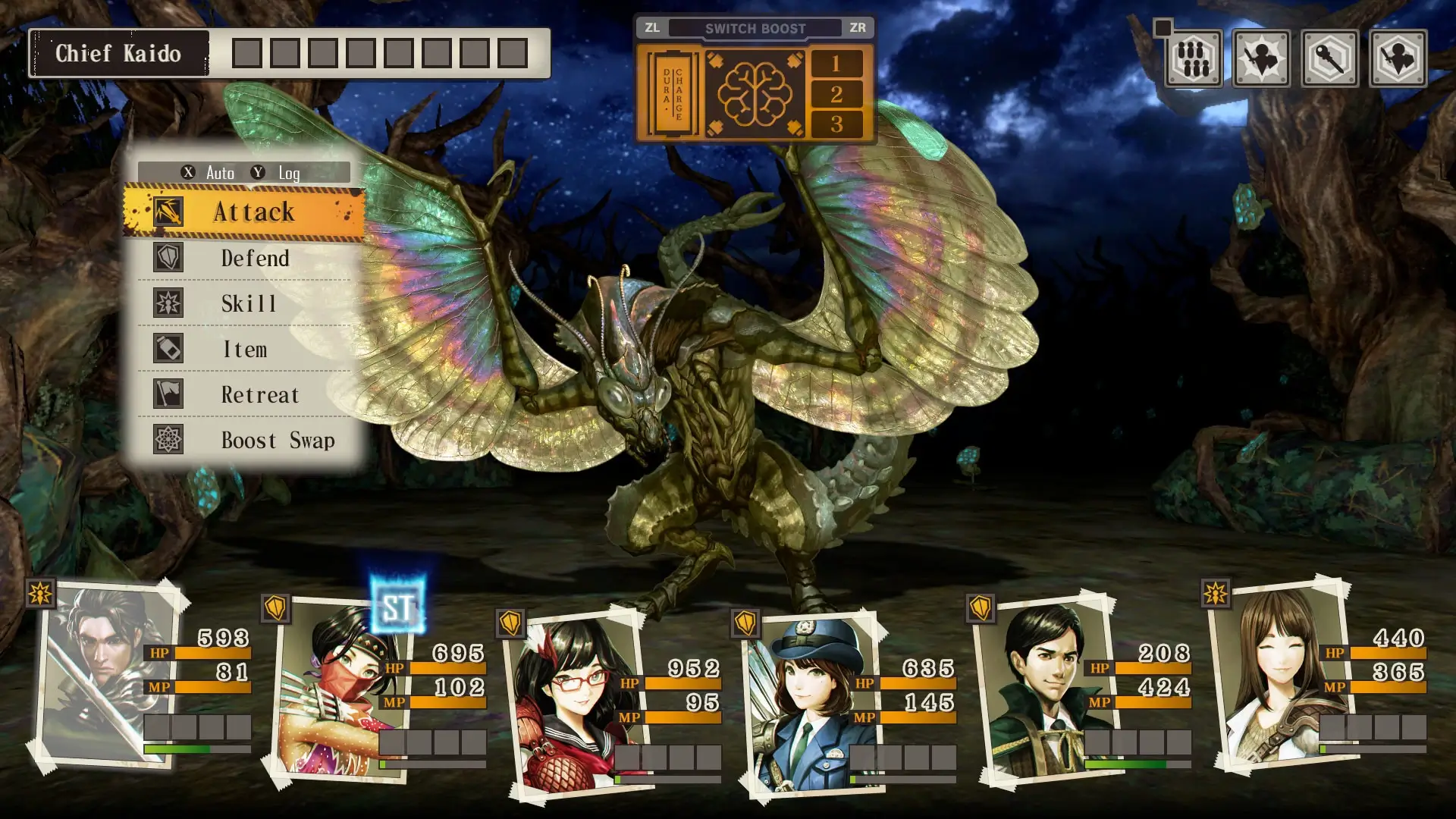 Undernauts: Labyrinth of Yomi Gameplay Screenshots 1