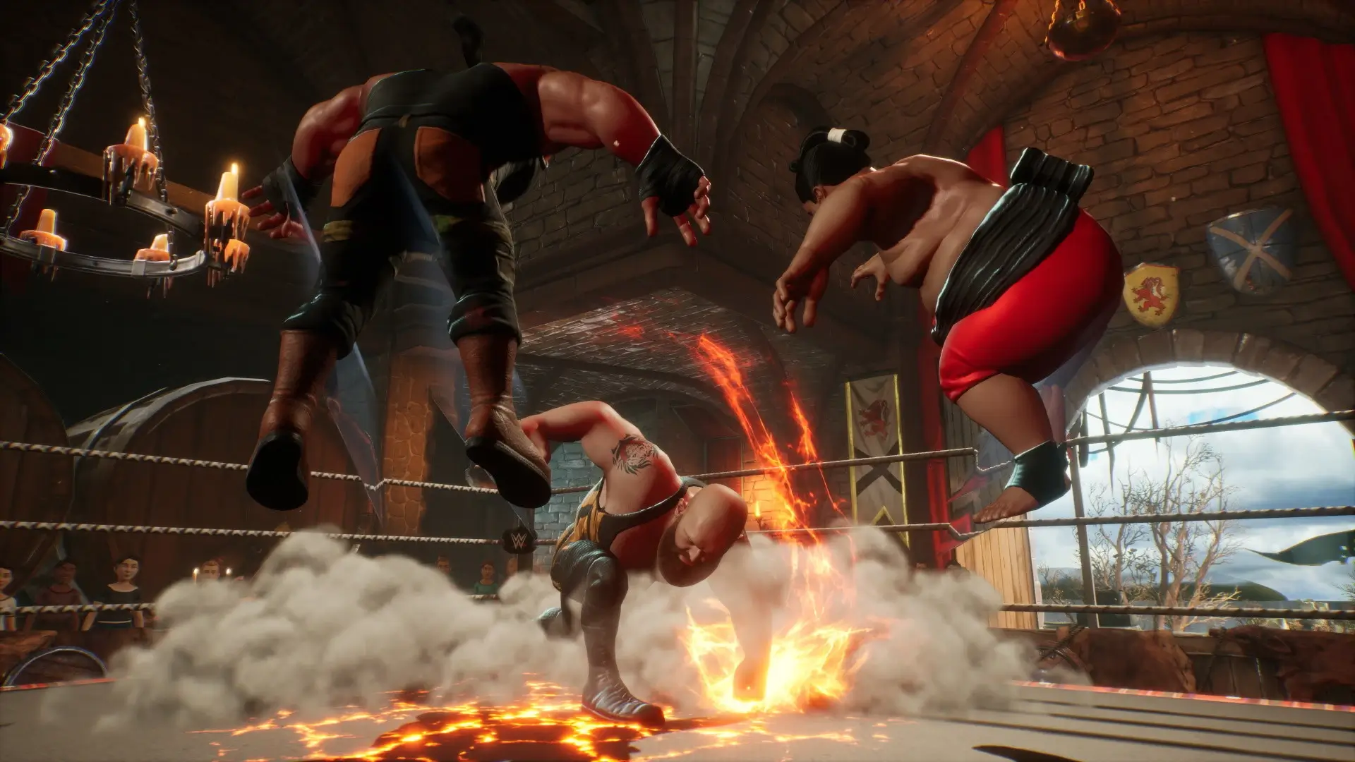 WWE 2K Battlegrounds Gameplay Screenshots 1