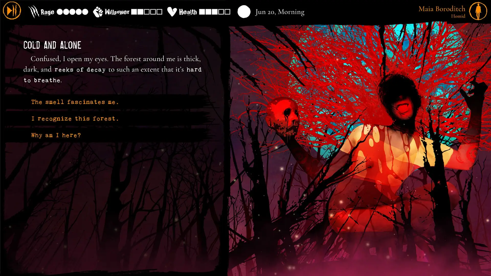 Werewolf: The Apocalypse — Heart of the Forest Gameplay Screenshots 1