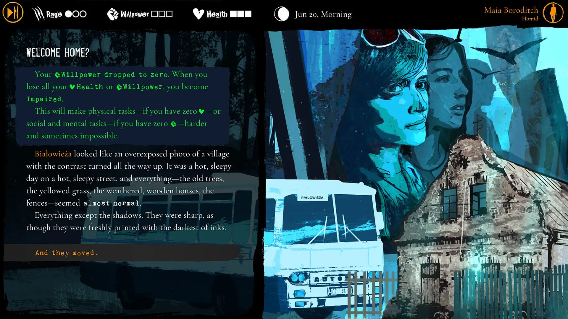 Werewolf: The Apocalypse — Heart of the Forest Gameplay Screenshots 2