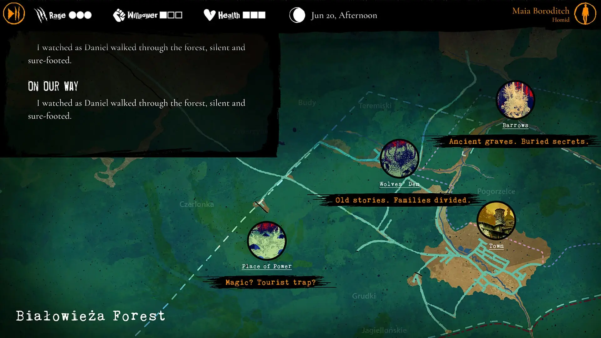 Werewolf: The Apocalypse — Heart of the Forest Gameplay Screenshots 4