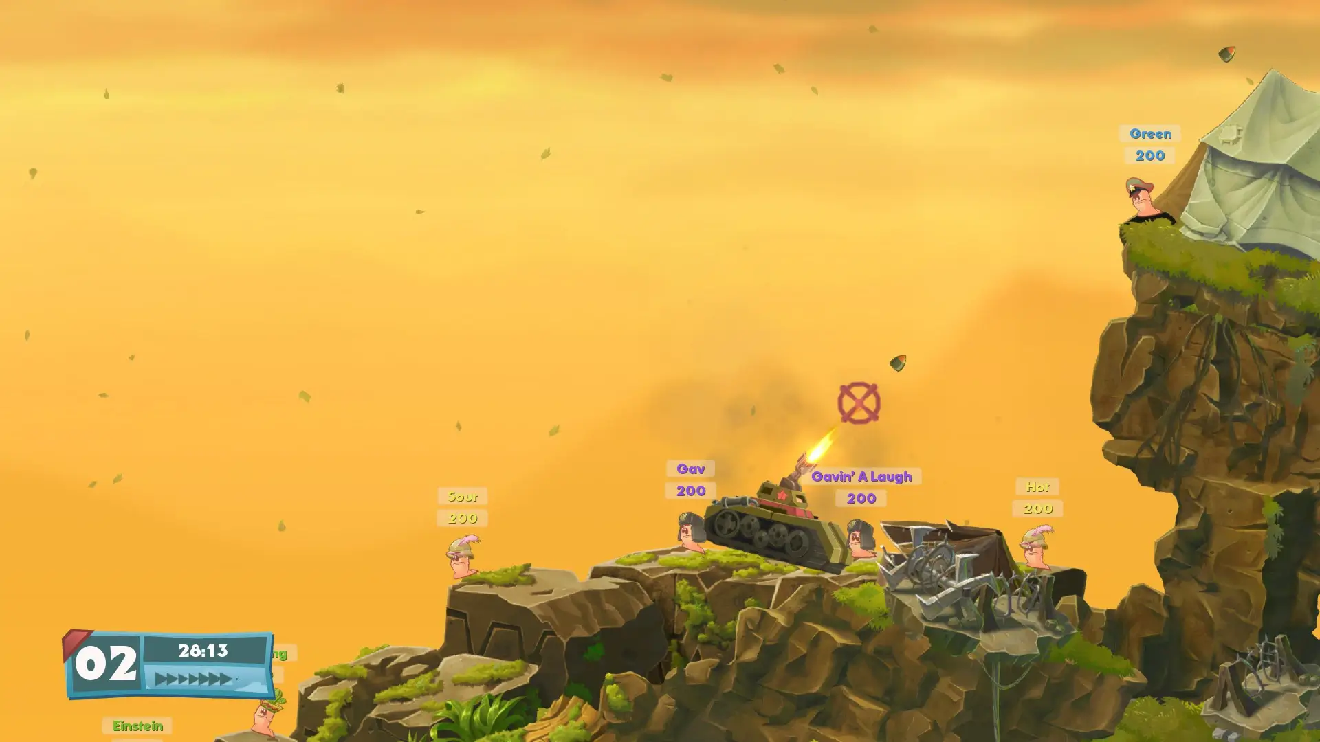Worms W.M.D. Gameplay Screenshots 3